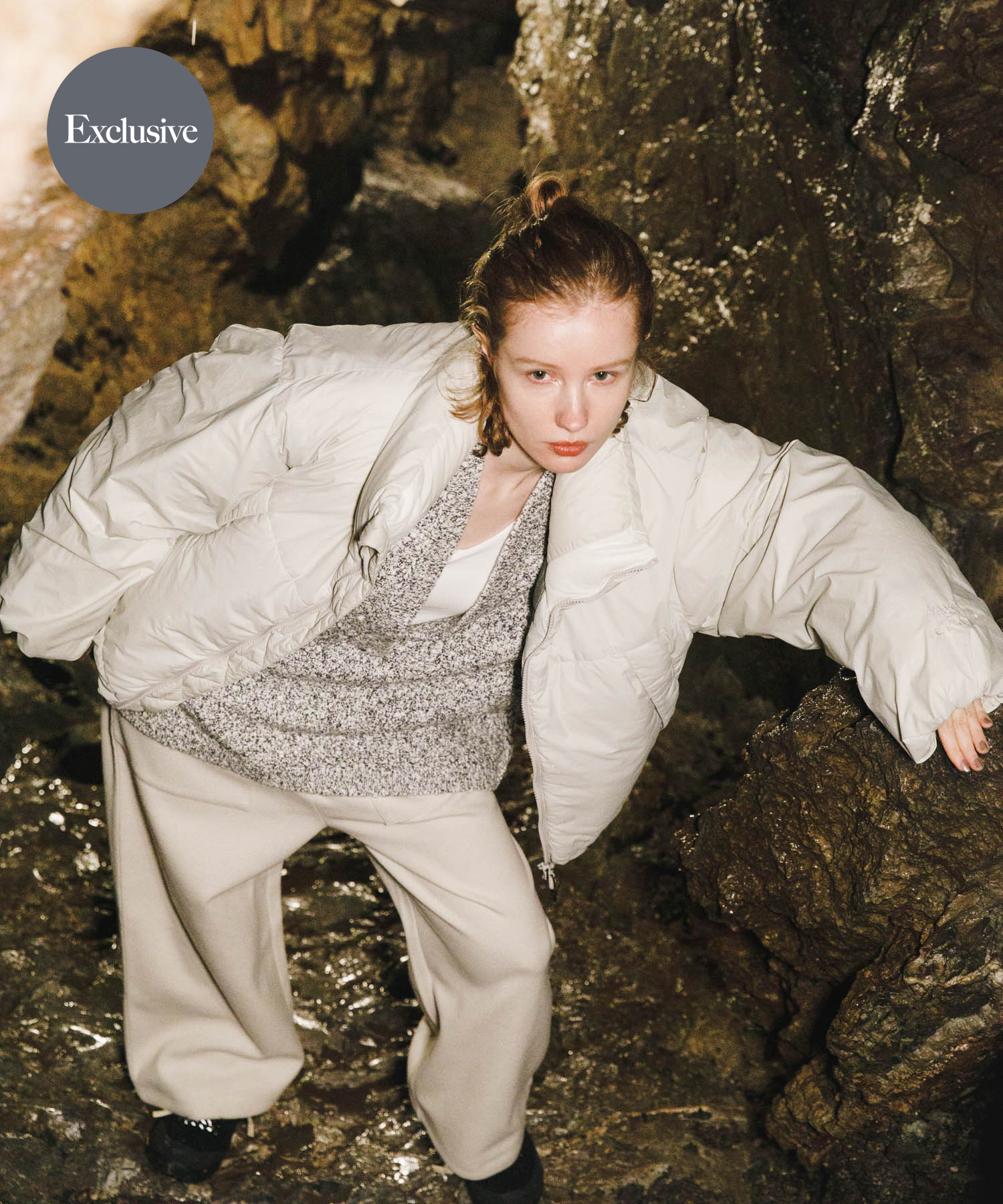 『別注』NANGA×EKAL　スタンドカラーダウンジャケット